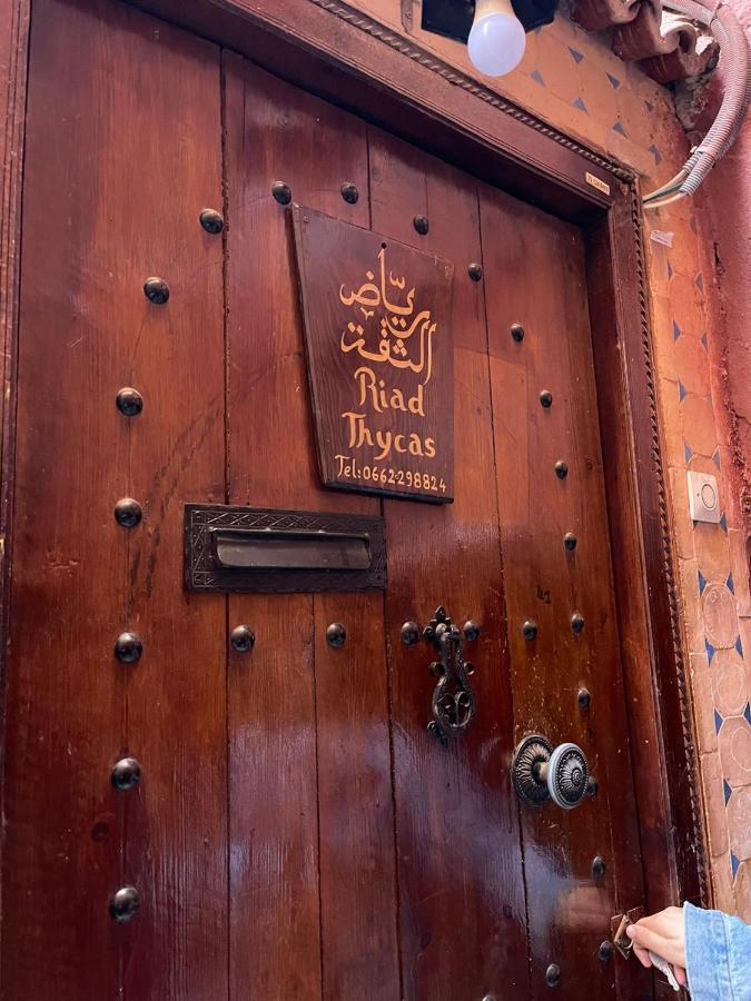 Riad Thycas Marrakesch Exterior foto